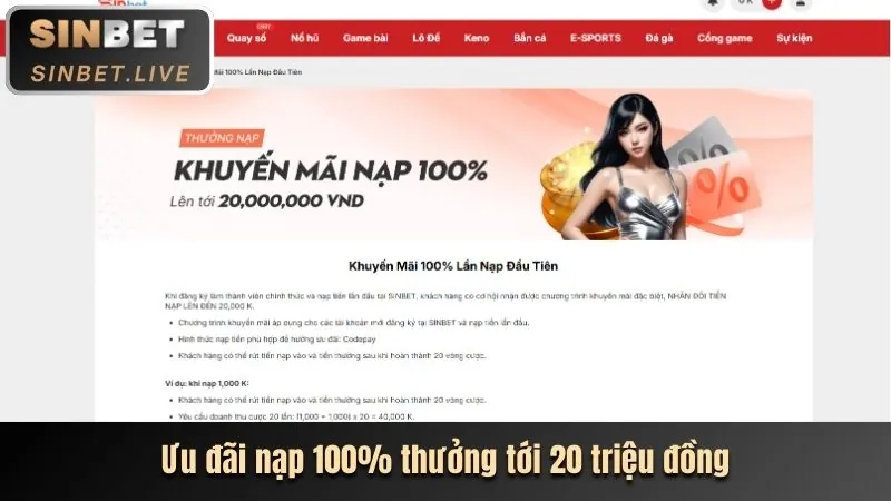 Giao dịch nạp tiền tại vuaclub casino